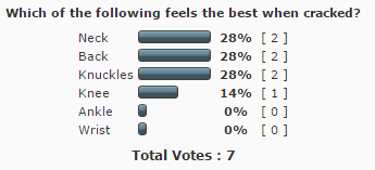 Legacy poll results